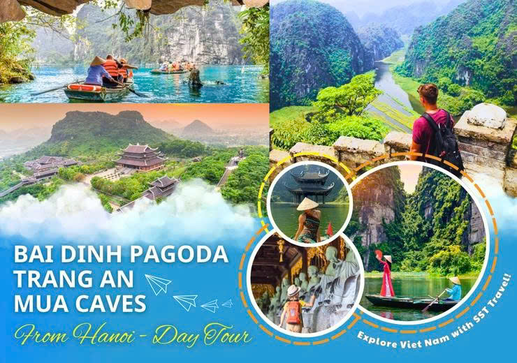 Tour Hoa Lư, Tràng An, và Hang Múa